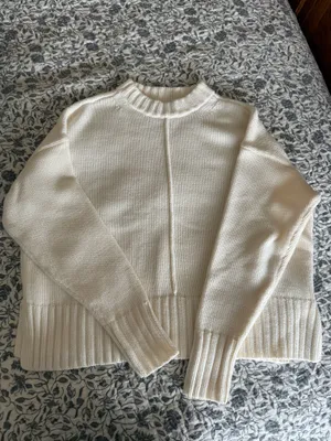 Cream Sweater A New Day thumbnail 1