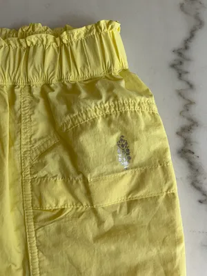 Free People Movement In The Wild Shorts Glow Yellow thumbnail 8