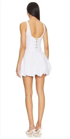 NIA Tamara Dress in White thumbnail 2