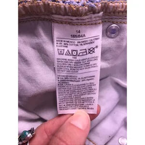 Old‎ Navy Sky-Hi Wide Leg Jeans Women 14 Blue Excellent Extra High Rise Durango thumbnail 5