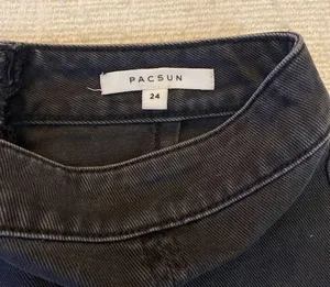 Black Denim Mini Skirt thumbnail 4