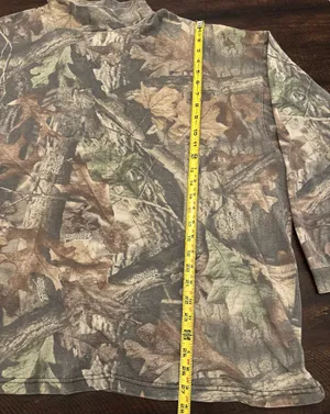 Vintage Walls Shirt Mens 3XL Advantage Timber Camo Hunting Mock Neck Outdoor thumbnail 3