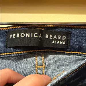 Women’s Veronica Beard Debbie 10” Skinny Jeans Wash Bright Blue thumbnail 3