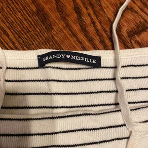 Brandy Melville Striped Ribbed Knit Tank thumbnail 3