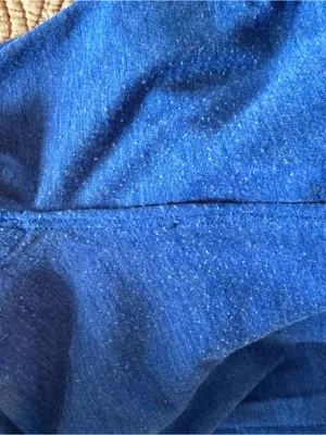 We The Free Blue Long‎ Sleeve Scoop Neck Snap Sleeve Tee XS thumbnail 7