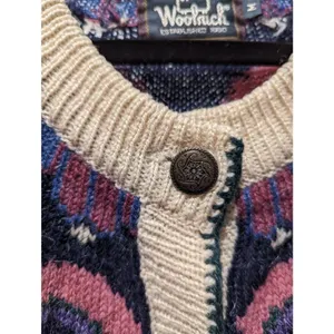 Woolrich vintage wool blend cardigan Medium thumbnail 7
