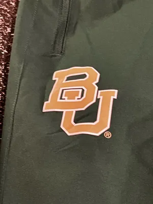 Womens medium Baylor University Nike track pants thumbnail 3