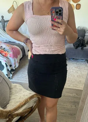 Zyia Black Reve A-line Skirt thumbnail 8