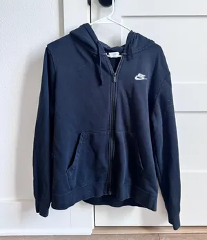 Nike Black Zip-Up Jacket thumbnail 1