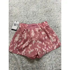 Nike‎ Dri-FIT Women XS Pink Tie Dye Cloud Wash Running Shorts HJ1096-699 NEW thumbnail 6