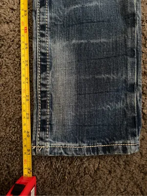 Miss Me Sunny Skinny Jeans 29 Medium Wash Distressed Western Rock Grunge Y2K 90s thumbnail 12