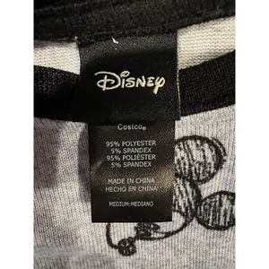 Disney Women’s Mickey Mouse Sleepwear Pajama Top Blue Loungewear Medium thumbnail 4