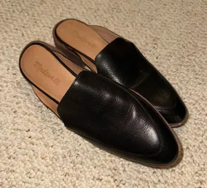 Madewell Black Frances Mule thumbnail 1