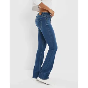 American Eagle Next Level Stretch Kick Boot Jean 2 Women’s Blue 4331 thumbnail 8