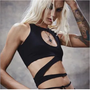 Dolls kill crop top thumbnail 1