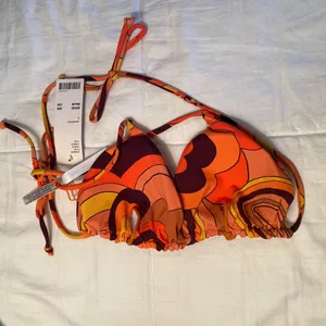 URBAN OUTFITTERS Out From Under Groovy Retro Bikini Top - Size Large L - NWT thumbnail 3