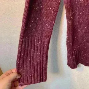 Burgundy Cabela's hooded sweater sz L comfy cozy knit colorful casual basic thumbnail 4
