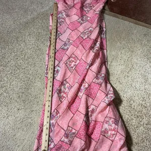 Bailey Rose Pink Patchwork Floral Maxi Dress BRD2103-11 Womens‎ S Cottagecore thumbnail 3