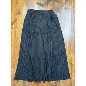 Lulus Midsummer Memories Black Mid-Rise Maxi Skirt Size Medium NWT thumbnail 6
