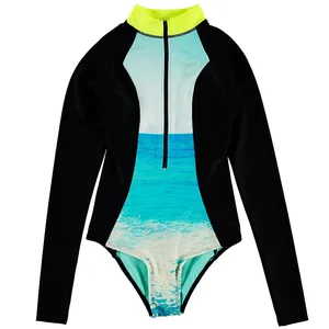 Forever 21 Wave Graphic Zippered Wetsuit thumbnail 1