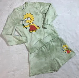 Lisa Simpson Sweatshirt/Shorts set size XS/S thumbnail 1