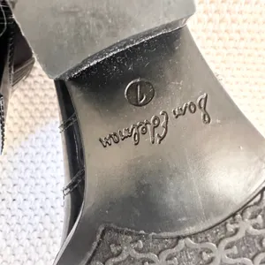 Sam Edelman Black Rubber Winona Cowboy Western Rain Ankle Boots Booties 7 thumbnail 9