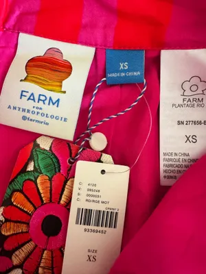 Farm Rio Wrap Slip Mini Skirt, Size XS thumbnail 11
