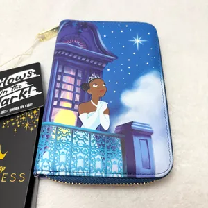 Loungefly Disney‎ Princess and The Frog 15th Anniversary Zip Around Wallet thumbnail 1