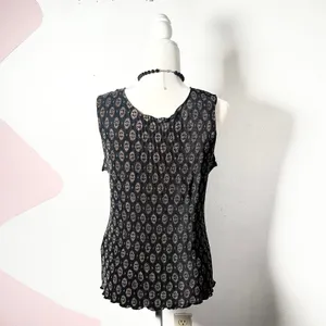 Y2K Vtg Whimsigoth Tank‎ Top Sz XL Indie Sleaze Gothic thumbnail 2
