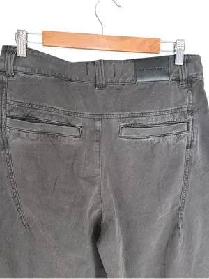 Free People - NWT Washed Black Utility Wide Leg Pants Sz 8 thumbnail 5