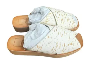 Dolce Vita Capri Platform Sandal-Fawn Real Fur NEW 8.5 thumbnail 1