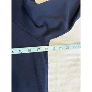 Abercrombie Sweatshirt‎ Hoodie Size Sm Long Sleeve Embroidery Logo Navy/White thumbnail 6