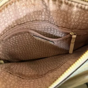 Kate Spade Pinky Beige Pebble Leather Crossbody Purse and Card Wallet Set thumbnail 11