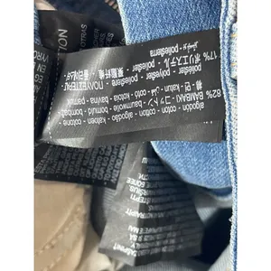 NEW Zara Blue High Rise Cropped Baggy Trouser Wide Leg Denim Jeans Pants Size 6 thumbnail 6