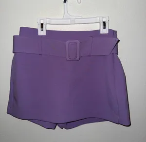 ZARA Skirt Mini purple  thumbnail 1