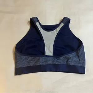 Adore Me Blue Gray Sports Bra Large Activewear Athleisure Gym Workout Yoga thumbnail 3