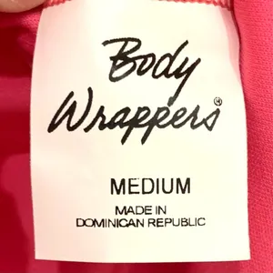 Body Wrappers Drapey Lace Panel Tunic Top Sparkly Rose Pink M #629 Praise Dance thumbnail 10