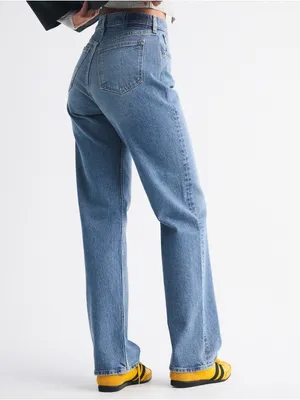 Abercrombie & Fitch Curve Love High Rise 90s Relaxed Jean Size 36 / 22 Short thumbnail 3