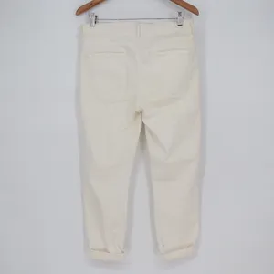 AGOLDE‎ Cream High Rise Straight Leg Crop Jeans Womens Size 32 thumbnail 10