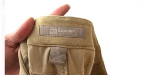 Women’s Croft & Barrow Stretch Khaki Corduroy A-Line Midi Skirt Size 12 thumbnail 4