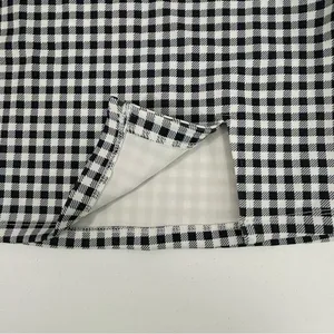 Princess Polly‎ Black and White Gingham Slit Skirt Size 6 NWT thumbnail 4