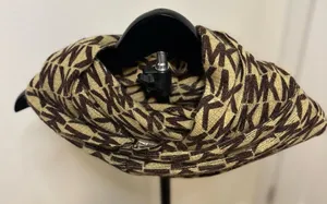 Michael Kors Brown‎ and Tan Logo Scarf thumbnail 1
