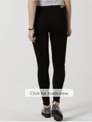 Black Skinny High-Rise Jeans — Sleek Everyday Fit thumbnail 3