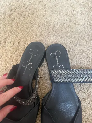 Jessica Simpson pointed toe slip ons thumbnail 2
