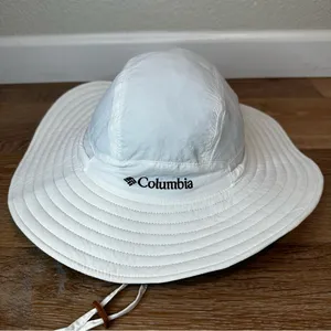 Columbia Omni-Shade White Unisex Summer Booney Hat, OS thumbnail 5