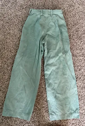 Free People Sage Green Pants thumbnail 3