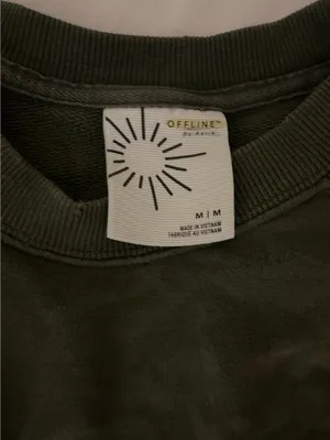Offline Aerie Sweatshirt Green thumbnail 3