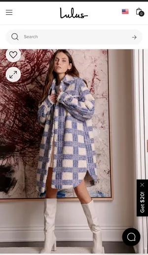 Lulus Sherpa Jacket thumbnail 2