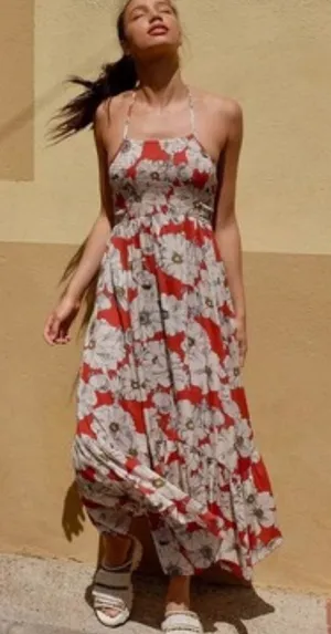 Free People Intimately Heatwave Boho Printed Dress Size S P thumbnail 1