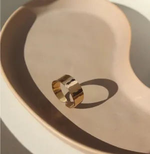 Token Jewelry Luxe Ring Gold Size 6 thumbnail 2